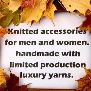 Hand Knit Accessories for Men & Women